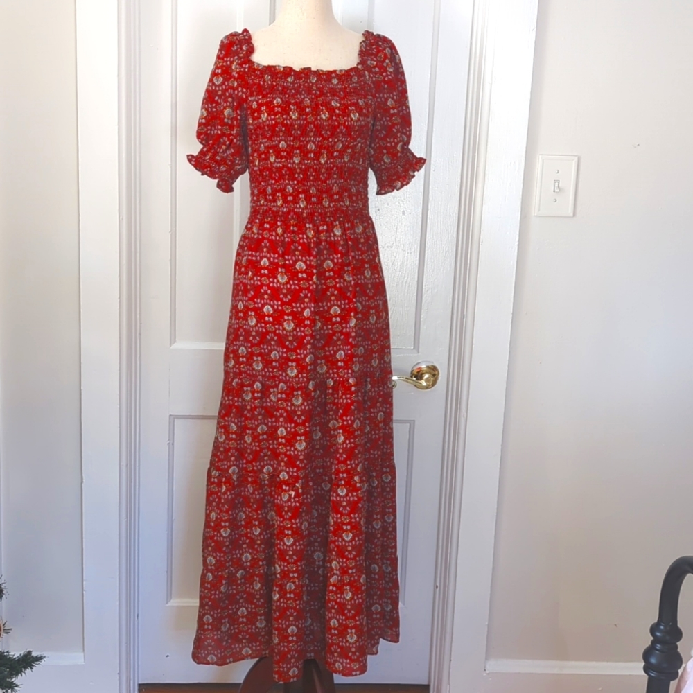 Max Studio Paisley Maxi Dress